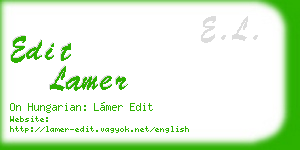 edit lamer business card